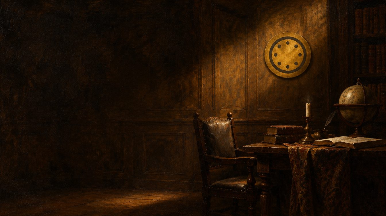 The study, a wallpaper that comes with Roundel OS
