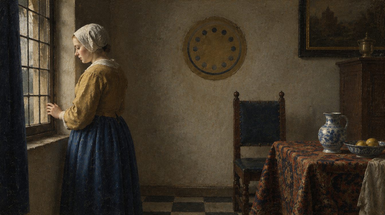 The window, a wallpaper that comes with Roundel OS